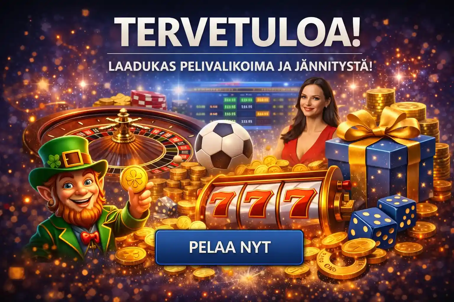 Tervetuloa kasinoon Nettikasino tervetuloa bonus kolikkopelit vedonlyönti live ja bonukset